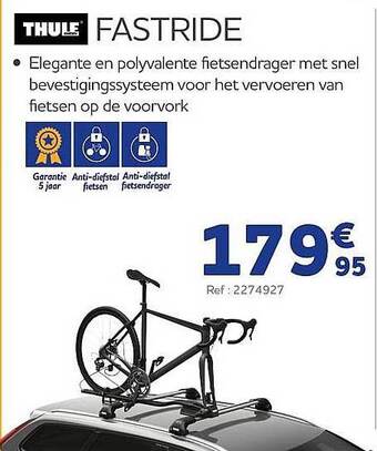 Auto5 Thule Fastride aanbieding