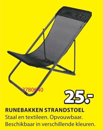 Jysk Runebakken Strandstoel aanbieding