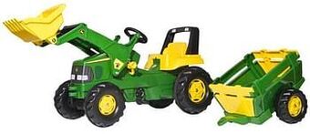 ToyChamp RollyJunior John Deere met lader en Farm Trailer aanbieding