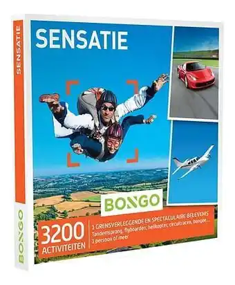 Dreamland Bongo cadeaubon Sensatie aanbieding
