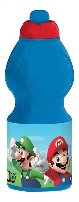 Dreamland Drinkfles Mario Bros 400 ml aanbieding