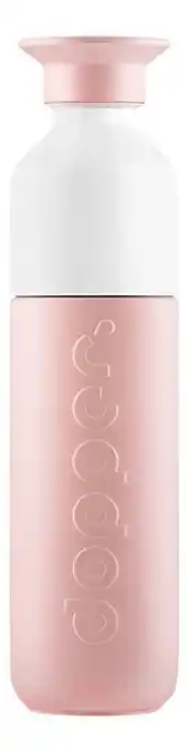 Dreamland Dopper drinkfles Insulated Steamy Pink 350 ml aanbieding