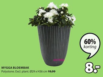 Jysk Mygga Bloembak aanbieding