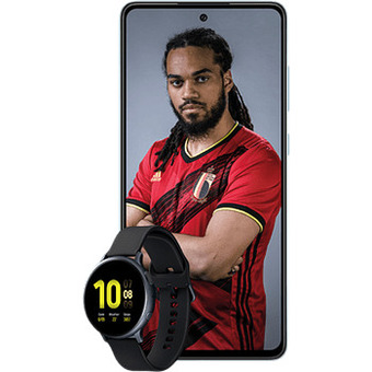 Proximus Samsung Galaxy A72 + Galaxy Watch Active2 Red Devils aanbieding