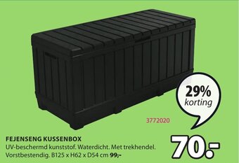 Jysk Fejenseng Kussenbox aanbieding