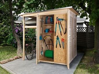 Weka tuinkast Garten Q Multi onbehandeld 224x217cm