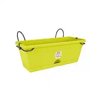 Brico Elho bloembak ’Green Basics’ groen 30 cm aanbieding
