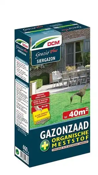 Brico DCM graszaad Grazio Plus 40m² 0,6kg aanbieding