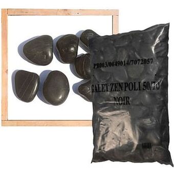 Brico Penez Herman kiezel 25 kg zwart aanbieding
