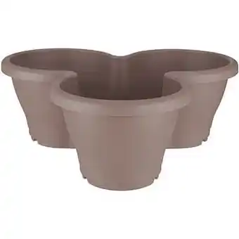 Brico Elho pot ’Corsica Vertical Garden Medium’ taupe 43,50 x 33,50 cm aanbieding