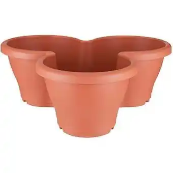 Brico Elho pot ’Corsica Vertical Garden Small’ terra 36 x 26 cm aanbieding