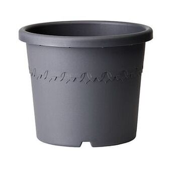 Brico Elho pot ’Algarve Cilindro’ antraciet 30 cm aanbieding
