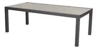 Dreamland Ocean verlengbare tuintafel Lissabon charcoal L 220 x B 106 cm aanbieding