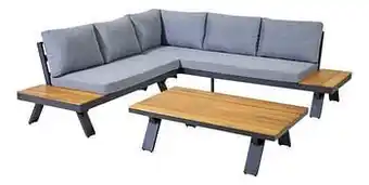Dreamland Loungeset Melinas antraciet aanbieding
