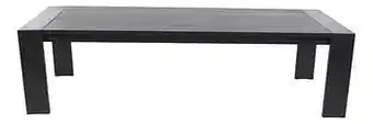 Dreamland Tuintafel Ibiza zwart 280 x 100 cm aanbieding