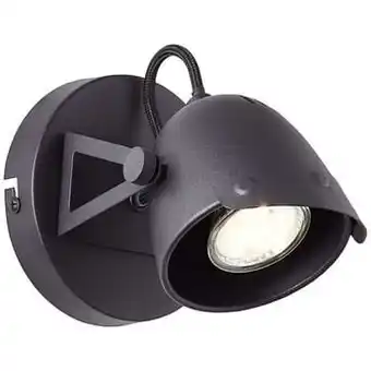 Leen Bakker Brilliant wandspot Ka - zwart - Leen Bakker aanbieding
