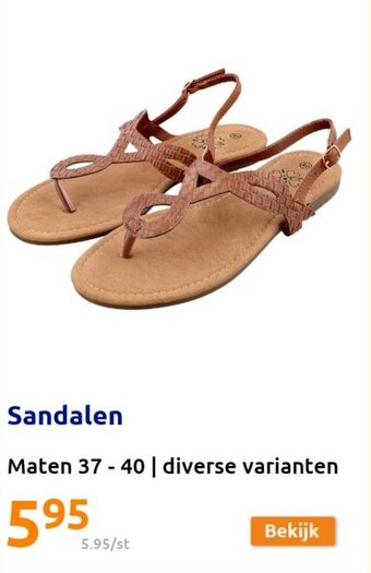 Action Sandalen aanbieding