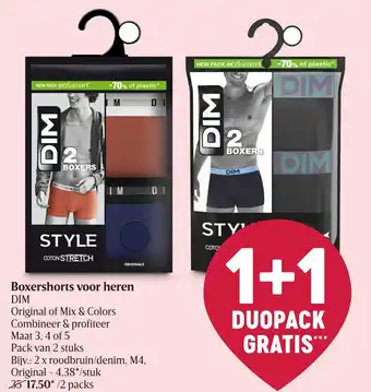 Delhaize Boxershorts voor heren aanbieding