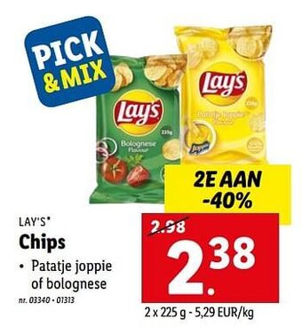 Lidl Chips aanbieding