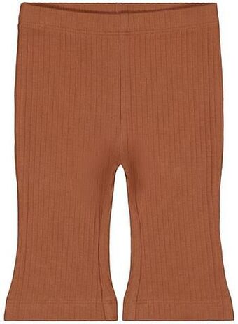 HEMA HEMA Baby Legging Flared Rib Bruin (bruin) aanbieding