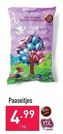 ALDI Paaseitjes aanbieding