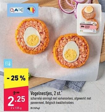 ALDI Vogelnestjes aanbieding