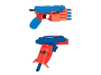Nerf Alpha Strike Claw QS-4 of Alpha Strike Slinger SD-1 schietset