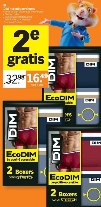DIM herenboxershorts