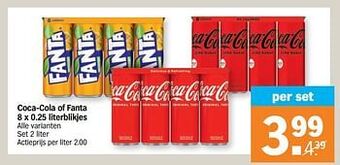 Albert Heijn Coca-cola of fanta aanbieding
