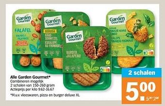 Albert Heijn Alle garden gourmet aanbieding