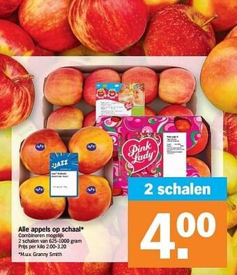 Albert Heijn Alle appels op schaal aanbieding