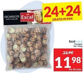 Intermarché Escal escargots aanbieding