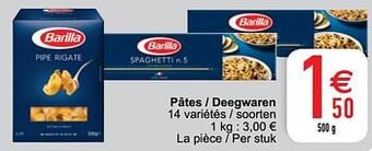 Cora Pâtes - deegwaren aanbieding
