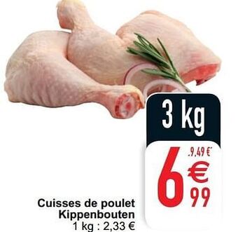 Cora Cuisses de poulet kippenbouten aanbieding