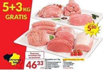 Intermarché Vleespakket aanbieding