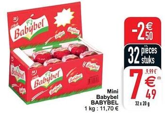 Cora Mini babybel babybel aanbieding