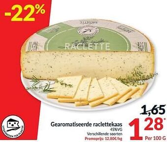 Intermarché Gearomatiseerde raclettekaas aanbieding