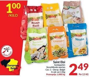 Intermarché Saint eloi aardappelen aanbieding