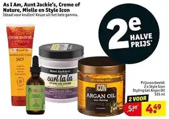 Style icon styling gel argan oil