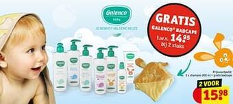 Kruidvat Shampoo + gratis badcape aanbieding