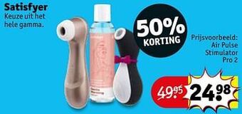 Kruidvat Air pulse stimulator pro 2 aanbieding