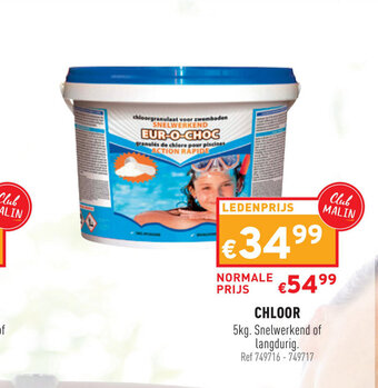 Trafic Chloor 5 kg aanbieding