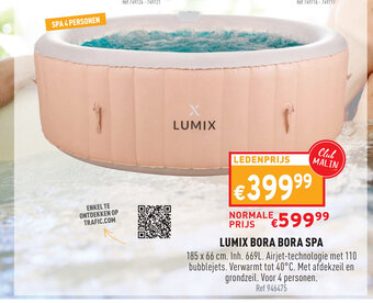 Trafic Lumix bora bora spa aanbieding