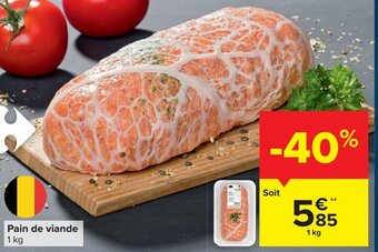 Carrefour Market Pain de viande aanbieding