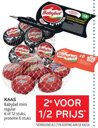 Alvo Babygel Mini Kaas 6 stuks aanbieding