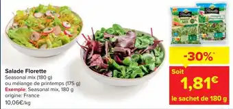 Carrefour Market Salade Florette aanbieding
