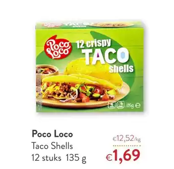 OKay Poco loco Taco shells 135 G aanbieding