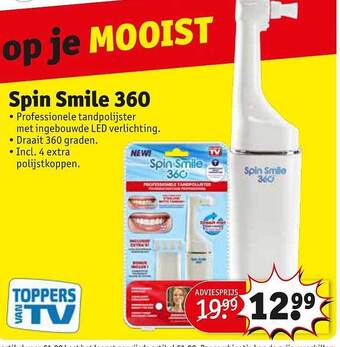 Kruidvat Spin Smile 360 aanbieding