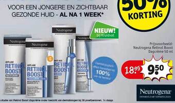 Kruidvat Neutrogena Retinol Boost Dagcreme aanbieding