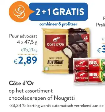 OKay Cote d'or Puur advocaat 4 x 47,5 G aanbieding